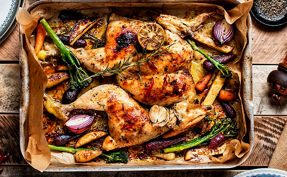 10 Deliciosas Recetas De Pollo Al Horno Y 5 Guarniciones Y Postres Foto 1