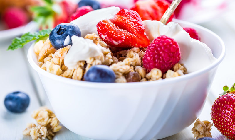 Pura inyección de energía Los cinco magníficos para un desayuno