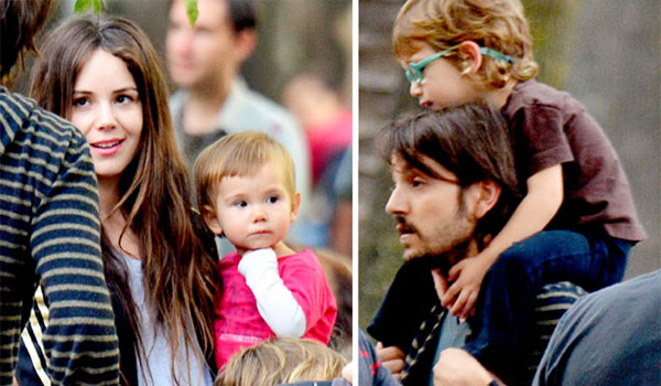 Diego Luna Y Camila Sodi Divertida Tarde De Juegos Con Sus Hijos Jerónimo Y Fiona 7574