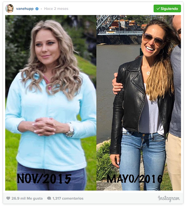 La Increíble Transformación De La Figura De Vanessa Huppenkothen