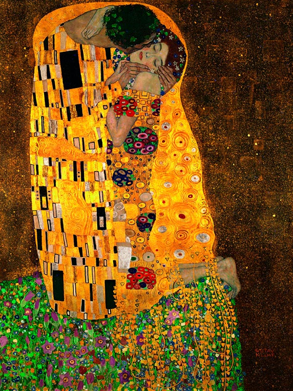 El-beso-Klimt-Viena