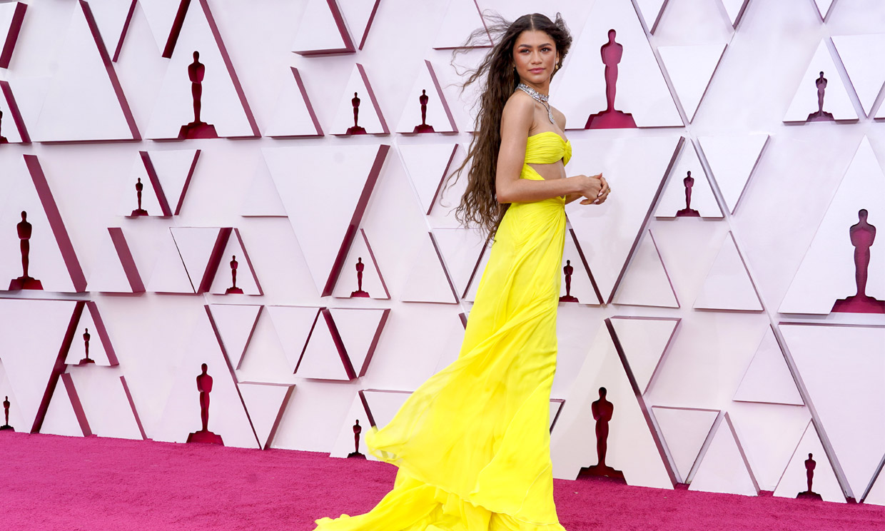 Premios Oscar 2021: el vestido amarillo de Zendaya reinterpreta su mejor look de película