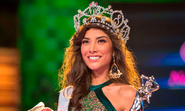 Wendolly Esparza, de Aguascalientes, la nueva reina mexicana de Nuestra Belleza México 2014