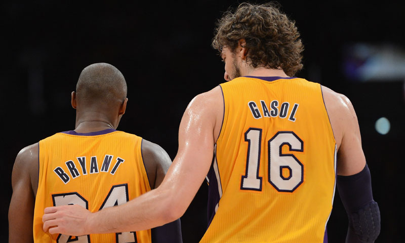 La emotiva carta de despedida de Pau Gasol a Kobe Bryant 