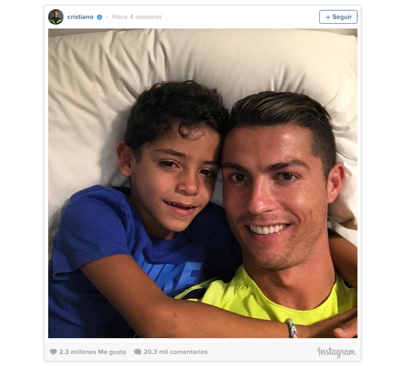 Cristiano Ronaldo: El Futbolista Nos Descubre Cómo Es Su Hijo - Foto 2