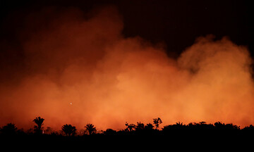 Foto a foto, así son los históricos e impactantes incendios en el Amazonas
