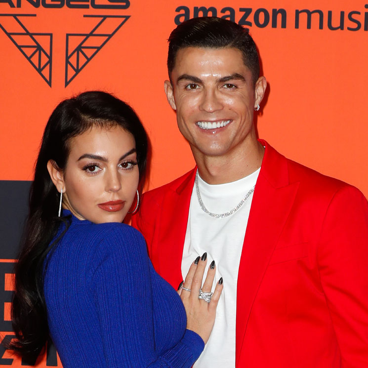 Cristiano Ronaldo y Georgina Rodríguez, la gran sorpresa de la gala de