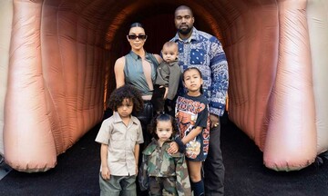La escapada que Kanye West ha hecho con sus hijos para que Kim Kardashian descanse