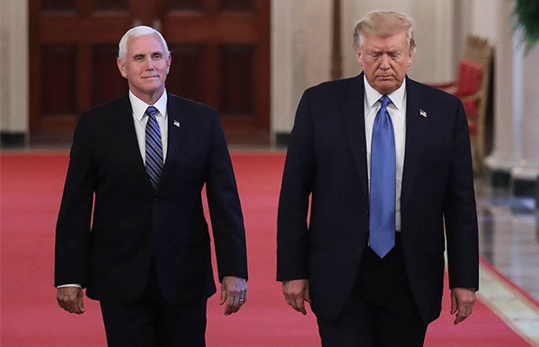Donald Trump y Mike Pence