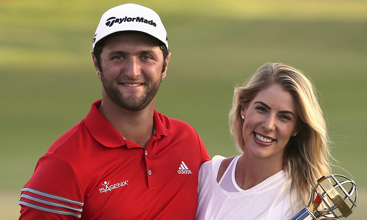 Jon Rahm y su mujer, Kelley Cahill, van a ser padres