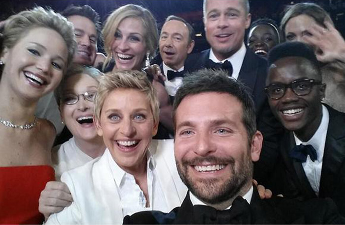 Selfie de los Oscar