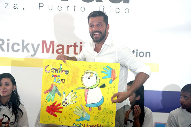 Fundación Eva Longoria y Ricky Martin