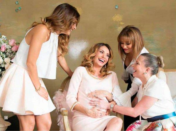 La tierna felicitación de Aracely Arámbula a su amiga Elizabeth Álvarez y Jorge Salinas por sus bebés