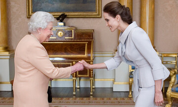 Angelina Jolie comparte la valiosa lección que sus hijos recibieron de la Reina Isabel
