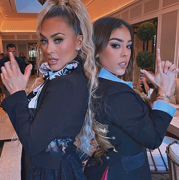 Aracely Arámbula y Danna Paola