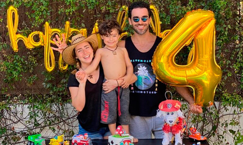 Foto a foto, Ariadne Díaz y Marcus Ornellas celebran el cumpleaños 4 de su pequeño Diego