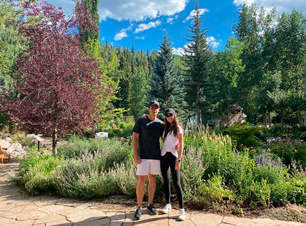 Vacaciones de Ximena Navarrete y Juan Carlos Valladares vacaciones en Vail, Colorado