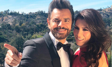 Alessandra Rosaldo y Eugenio Derbez se visten de gala para su primera alfombra roja ¡en casa!