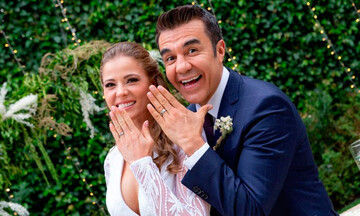 Adrián Uribe y Thuany Martins comparten nuevas fotos de su boda