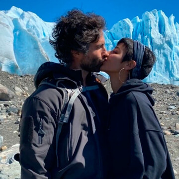 Desde Argentina, Esmeralda Pimentel y Osvaldo Benavides presumen su amor
