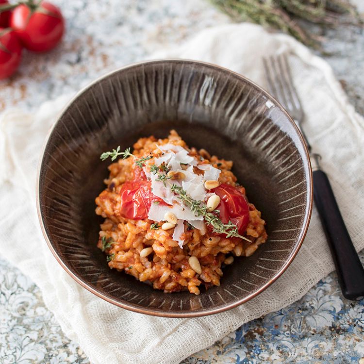 risotto-tomate-parmesano