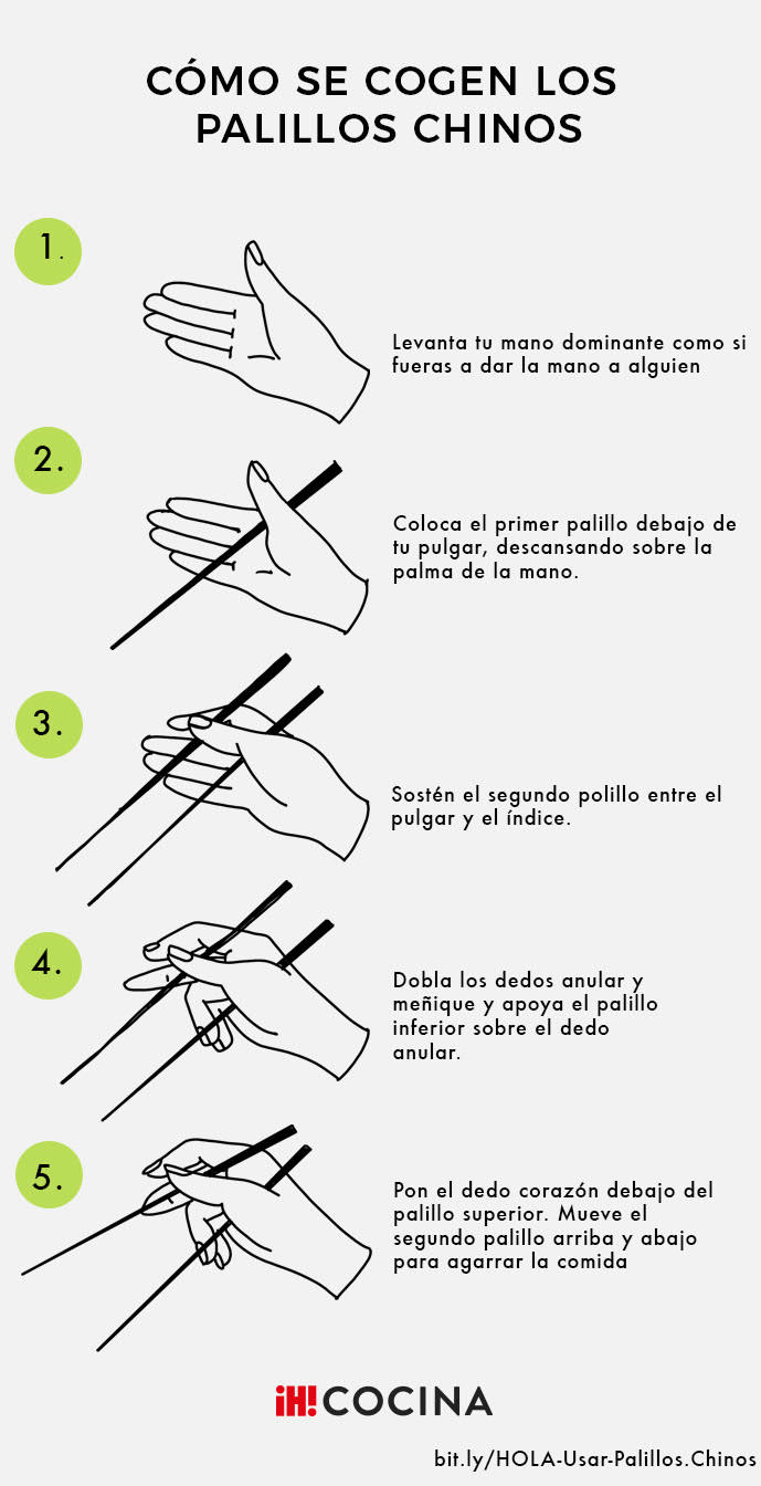 Cómo Coger Correctamente Los Palillos 3353