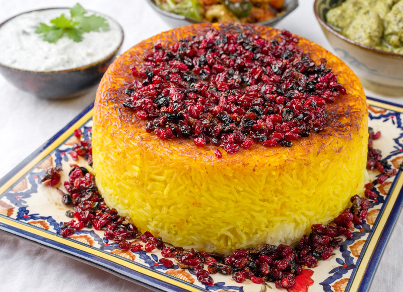 Tahdig, arroz iraní