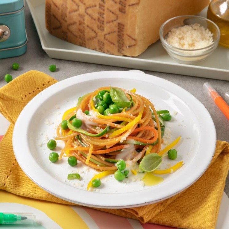 Pasta integral con verduras o la mejor forma de disfrutar de unos  espaguetis - Azafranes y Canelas