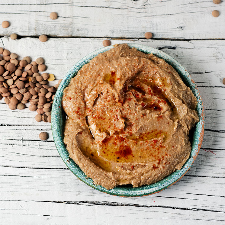 Hummus de lentejas