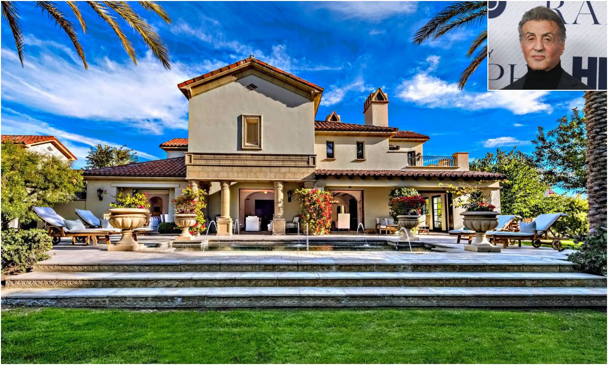 Sylvester Stallone Beverly Park Mansion