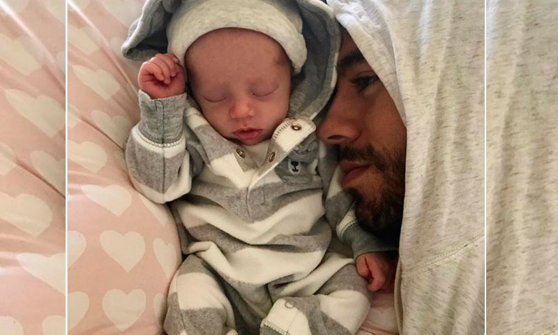 Resultado de imagen para Enrique Iglesias comparte la primera foto de su hijo
