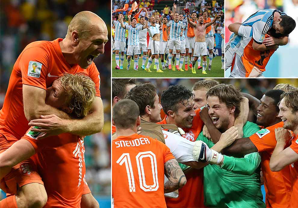 Argentina y Holanda están en las semifinales