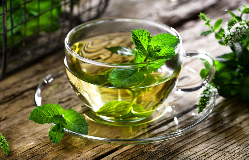 infusión de menta