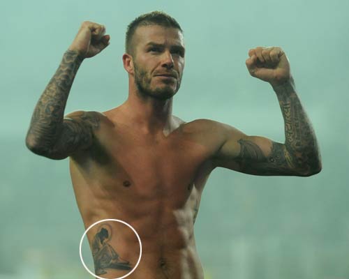 David Beckham Suma Un Nuevo Tatuaje A Su Colección