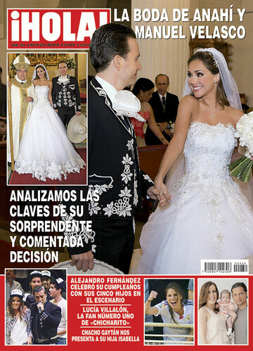 En ¡HOLA!: La boda de Anahí y Manuel Velasco, las claves de su sorprendente y comentada decisión
