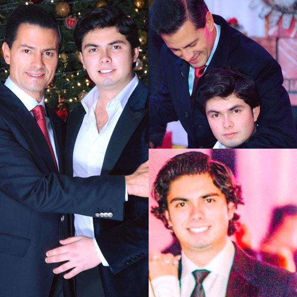 Enrique Peña Nieto felicita a su hijo Alejandro por su ...