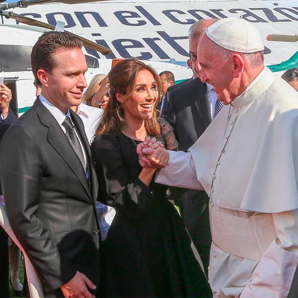 Anahí sobre la visita del Papa: No importan las diferencias, como hermanos somos un solo corazón’