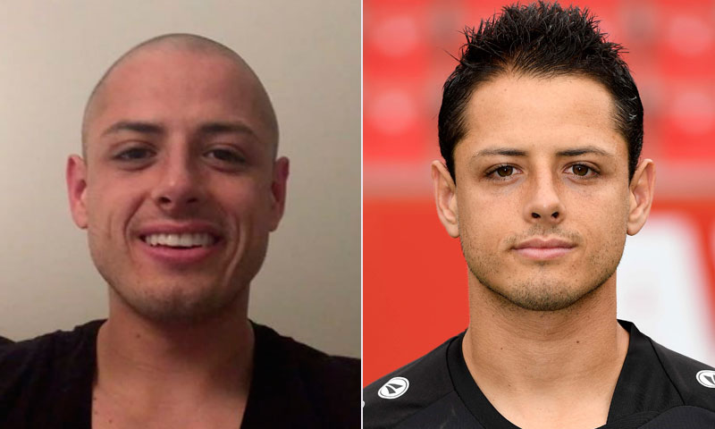 Chicharito Hernandez's Iconic Blonde Hair: A Look Back - wide 6