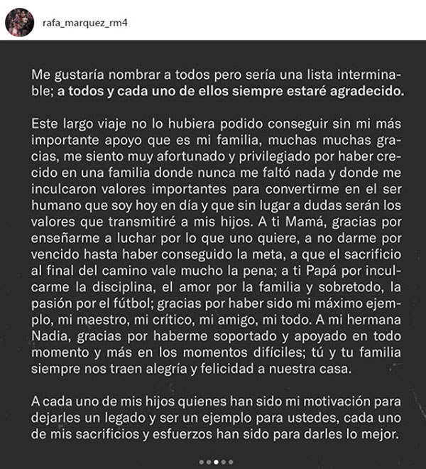 'No me arrepiento de nada': El emotivo mensaje de 