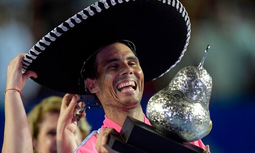 Carlos Slim, Galilea Montijo y Paola Rojas celebran el triunfo de Rafael Nadal en Acapulco