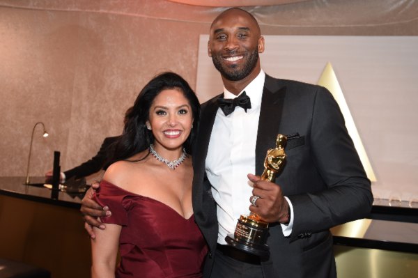 Vanessa Bryant y Kobe Bryant en los Oscar 2019