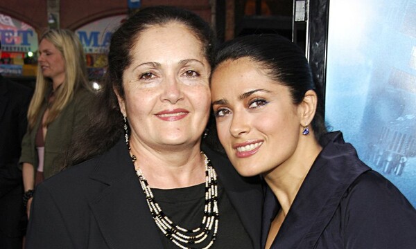 Salma Hayek y su mama, Diana Jiménez Medina