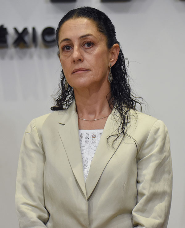 Claudia Sheinbaum Jefa de Gobierno de la Ciudad de México