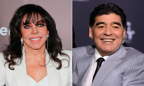 Verónica Castro cuenta cómo fue su encuentro con Maradona: 'Lo seguiré admirando por siempre'