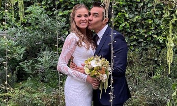 Adrián Uribe y Thuany Martins se casan