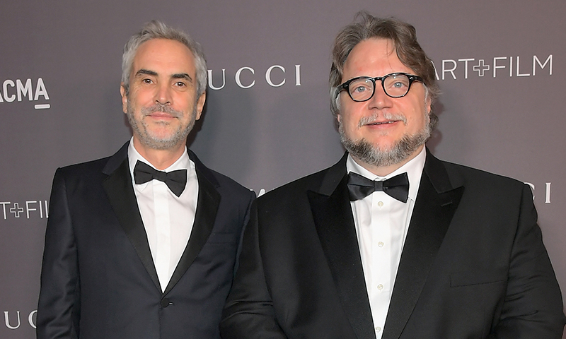 Alfonso Cuarón  y Guillermo del Toro