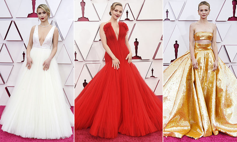 Los mejores looks de la alfombra roja de los Oscars 2021