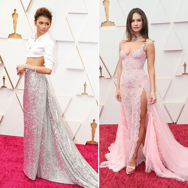 El glamour regresa a Hollywood en la alfombra roja de los Oscar