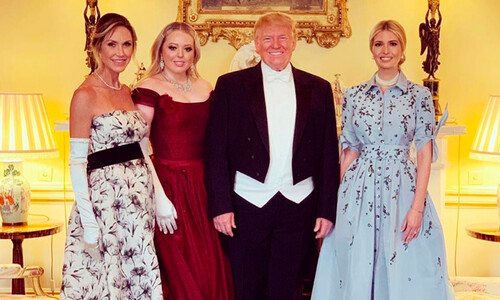Los vestidos de Tiffany y Lara Trump que no habíamos visto en el Palacio