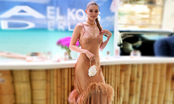 Gigi Hadid y el sexy vestido lencero con plumas -de 50 mil pesos- con el que arrasó